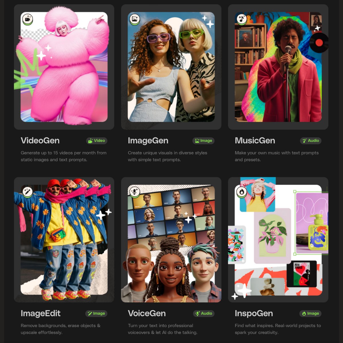 envato labs ai video image voice music generation free